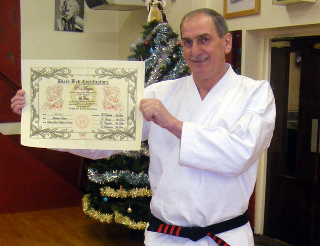 Ron Angus 4th Dan