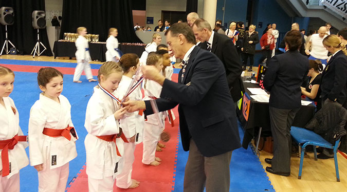 the prize giving